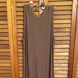 Brown maxi. Perfect for fall